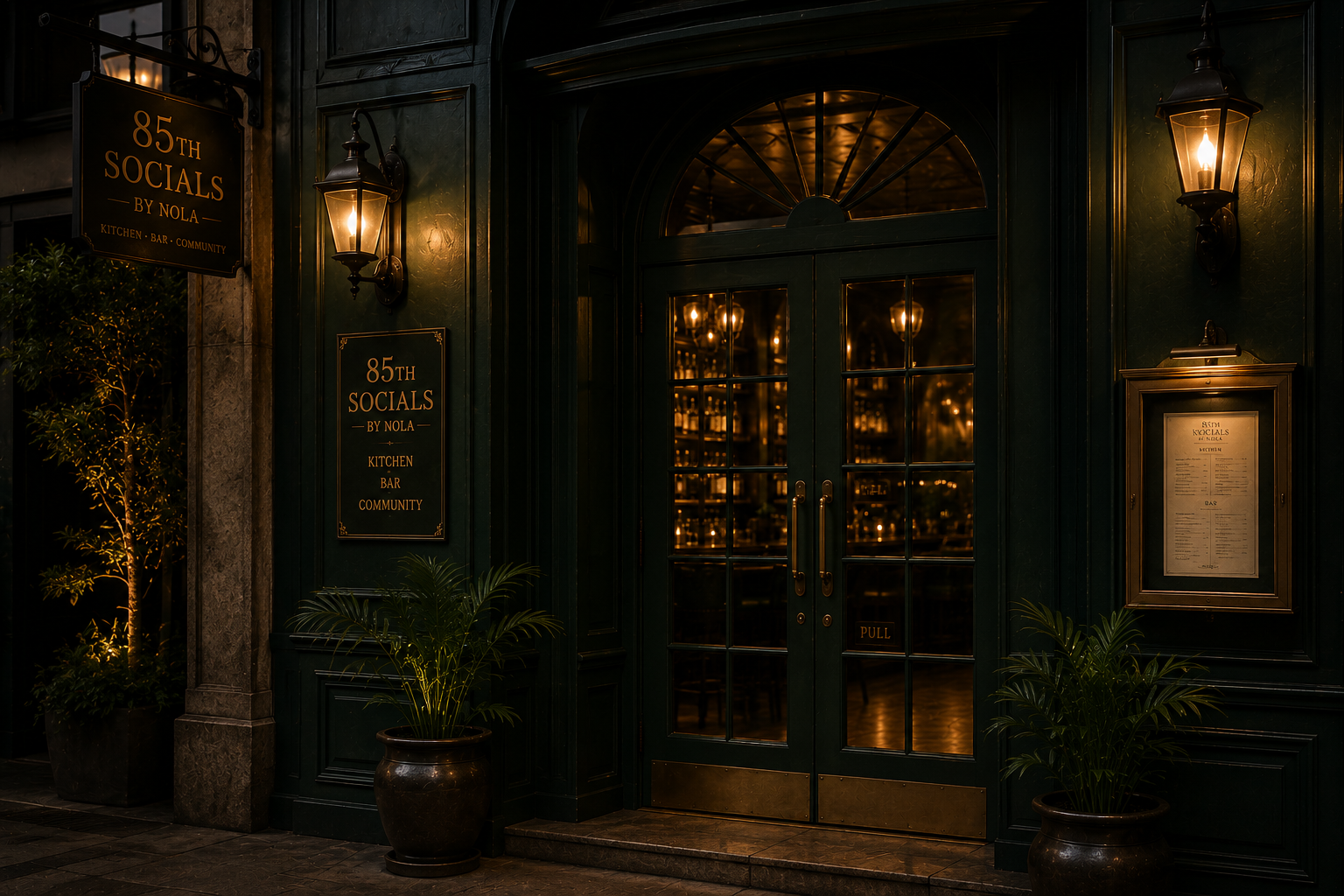 Speakeasy entrance